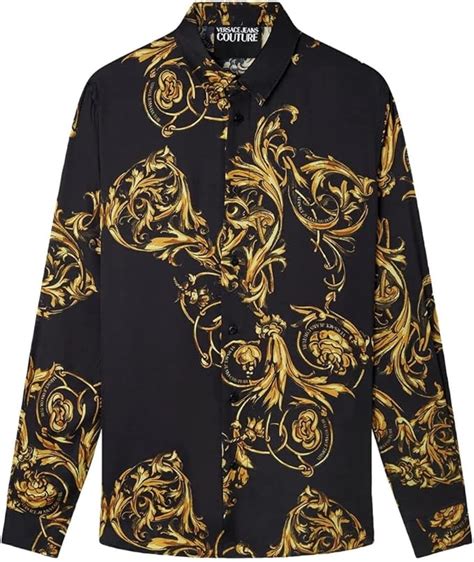 camicia versace barocco uomo|Scopri la nuova collezione di camicie da uomo di Versace su.